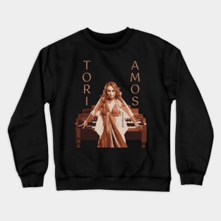 Tori Amos Harpsichord Queen Crewneck Sweatshirt